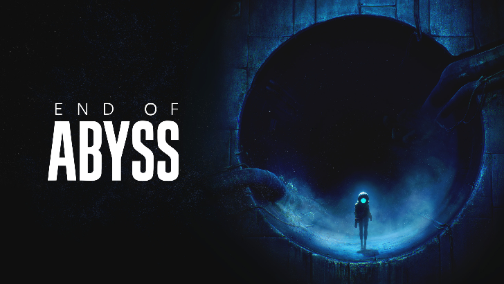 End of Abyss key art featuring combat technician Cel in a dark underground compound