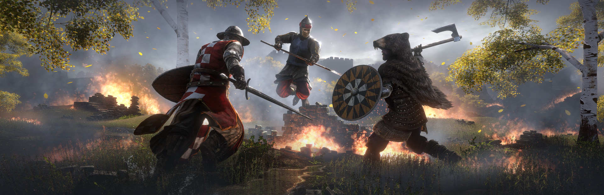 Gloria Victis key art, Season of Feudal Lords