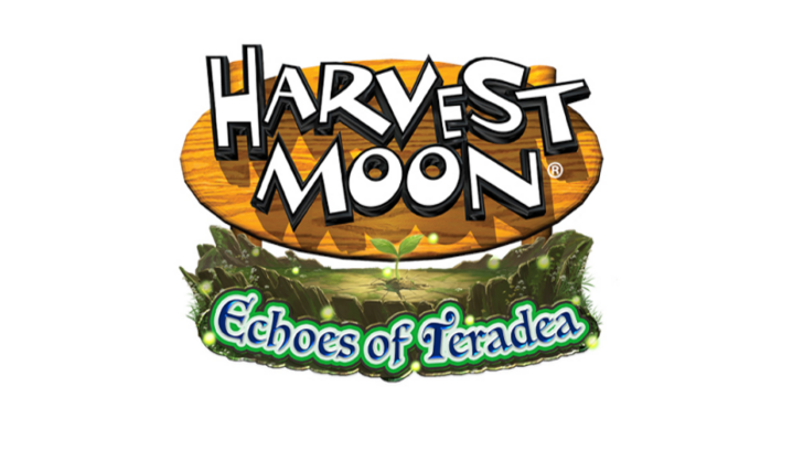 Harvest Moon: Echoes of Teradea key art showing the lush land of Teradea