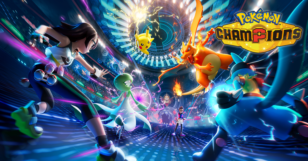 Pokémon Champions official key art