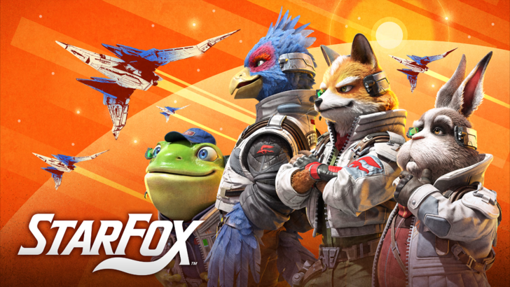 Star Fox 2026 Remake key art featuring Fox McCloud and his Arwing