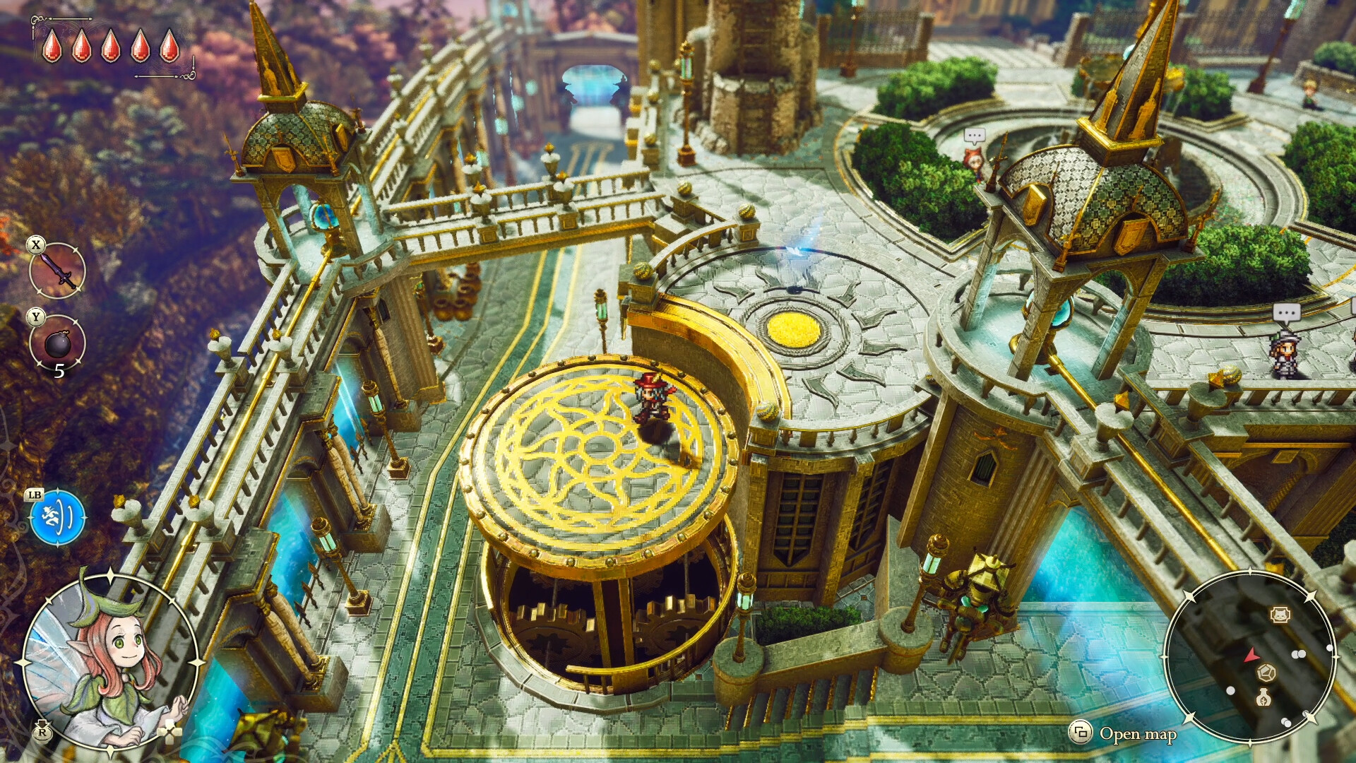 The Adventures of Elliot HD-2D world screenshot